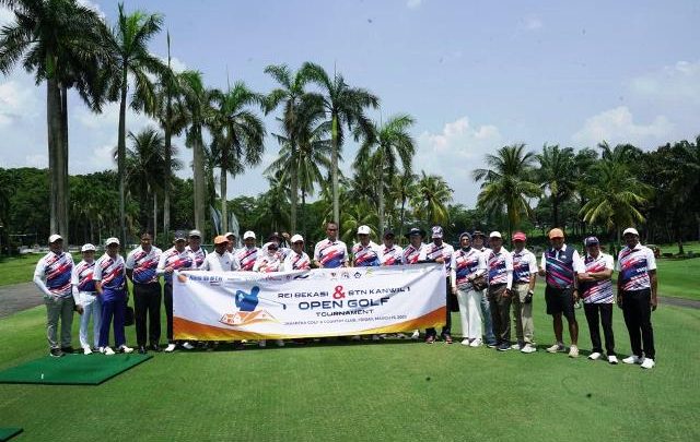 REI Bekasi dan BTN Kanwil 1 Sukses Gelar Turnamen Golf