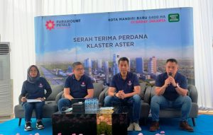 Paramount Petals Serah Terimakan Klaster Aster Secara Perdana 