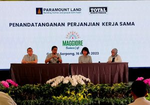 Paramount Land dan Total Bangun Persada Jalin Kerjasama Pembangunan Maggiore Business Loft