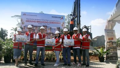 Modernland Realty Gelar Ground Breaking Pusat Kuliner dam Belanja Paling Hype di Pusat Kota Modern