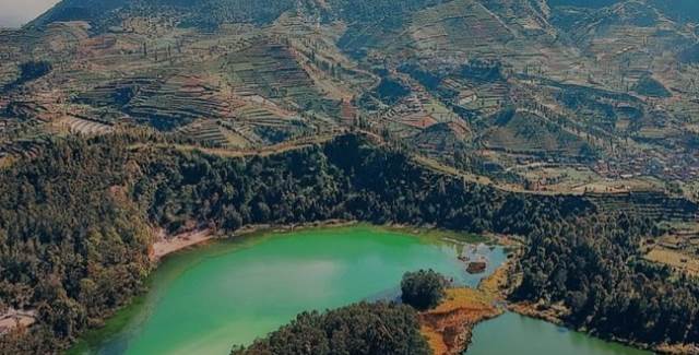 Kawasan Dataran Tinggi Dieng Dipercantik