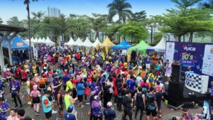 Jakarta Garden City Bersama IRACE Indonesia Gelar Family Fun Run Bertema Back to 80's