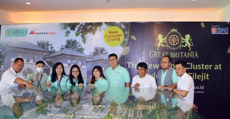 Modernland Cilejit Gandeng Winfield & Exceed Realty Rilis Super Cluster Great Britania