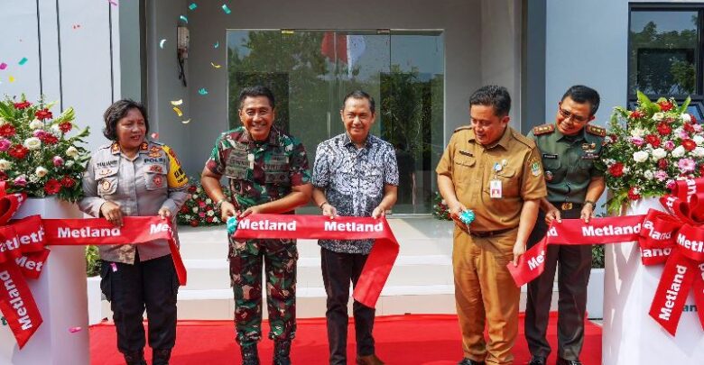 Metland Resmikan Gedung Koramil 05 Cibitung