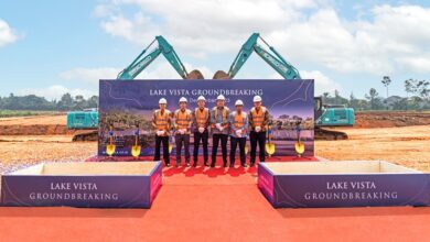 Groundbreaking Cluster Lake Vista Shila at Sawangan