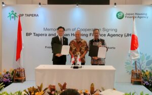 BP Tapera Tandatangani Nota Kerja Sama Bersama Japan Housing Finance Agency