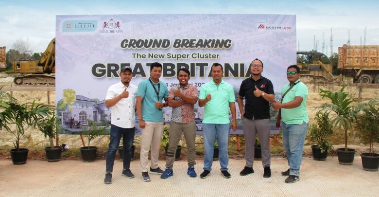 Modernland Realty Mulai Pembangunan Super Cluster Great Britania di Modernland Cilejit