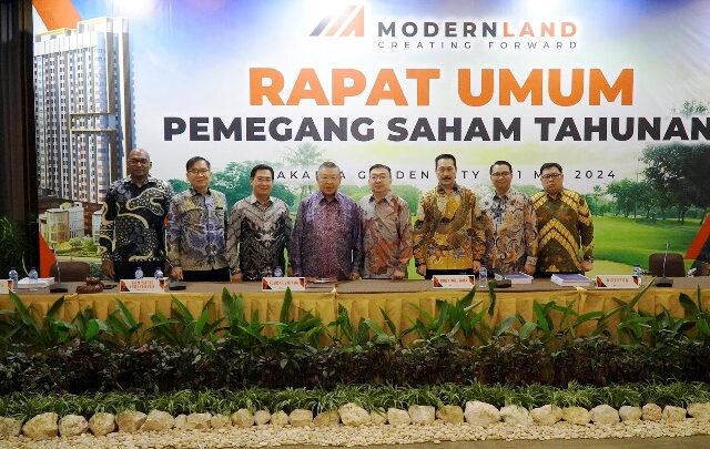 Modernland Realty Gelar RUPST 2024