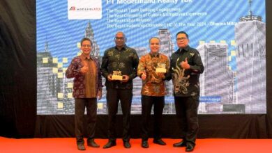 PT Modernland Realty Tbk. Raih 4 Penghargaan dalam Human Capital on Resilience Excellence Award 2024