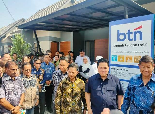 BTN Siapkan Dukungan Pembiayaan 150 Ribu Rumah Rendah Emisi