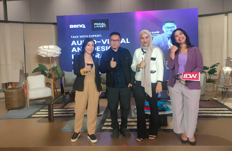 BenQ Indonesia Bersama Focal Powered by Naim Hadirkan Talkshow Audio-Visual and Design Integration