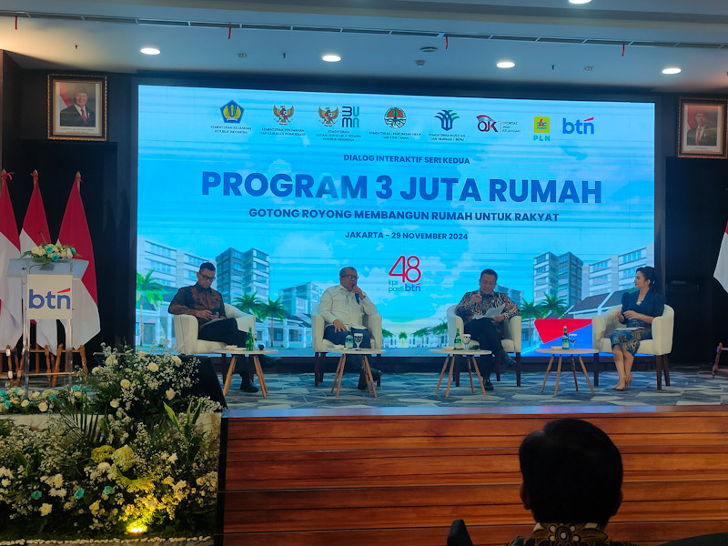 Lintas Kementerian Dukung Program 3 Juta Rumah