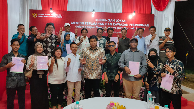 Pesona Kahuripan Group Dukung Program 3 Juta Rumah