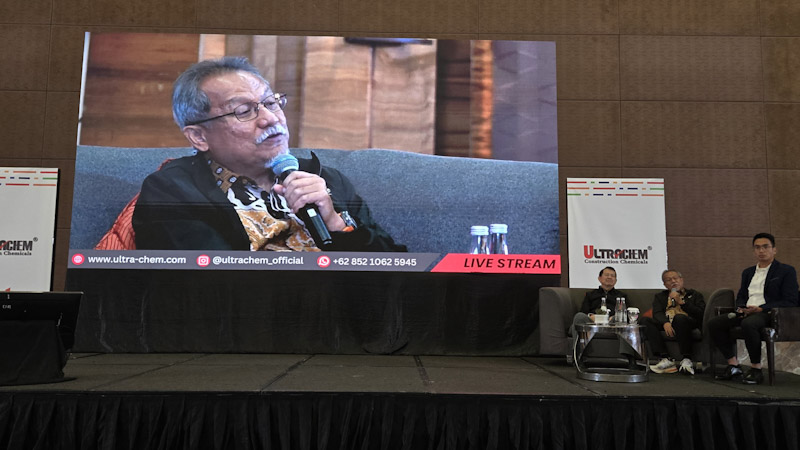 Ultrachem Gelar Seminar Internasional Teknologi Terintegrasi untuk Perbaikan dan Penguatan Struktur