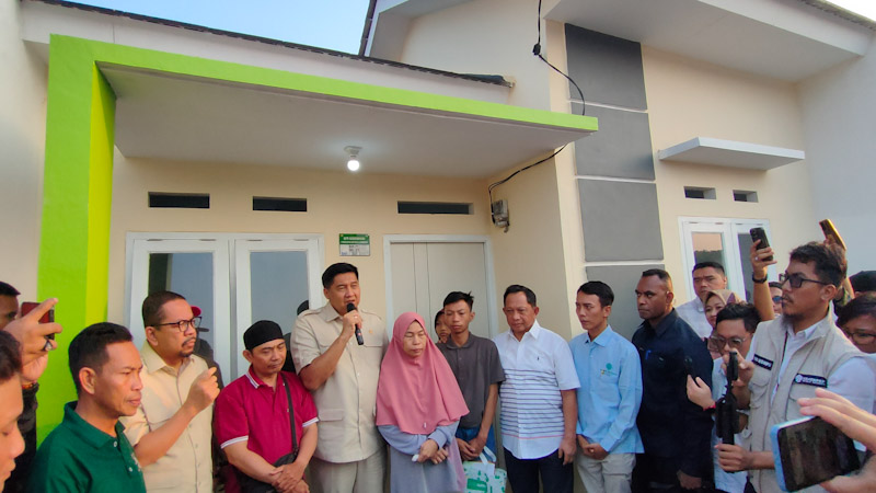 Affan Kurniawan Dapat Bantuan Rumah