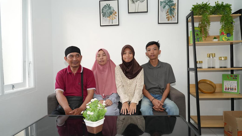 Affan Kurniawan Dapat Bantuan Rumah