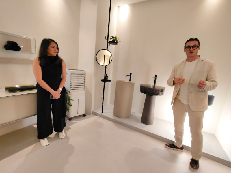 Produk Saniter Antoniolupi di Le Château Living Mendapat Perbaruan dan Penataan Ulang