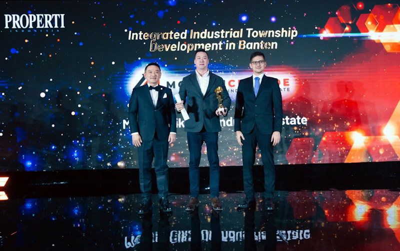 Sukses Bangun Ekosistem Industri dan Kemudahan Akses Logistik, ModernCikande Industrial Estate Raih Penghargaan Properti Indonesia Award 2025