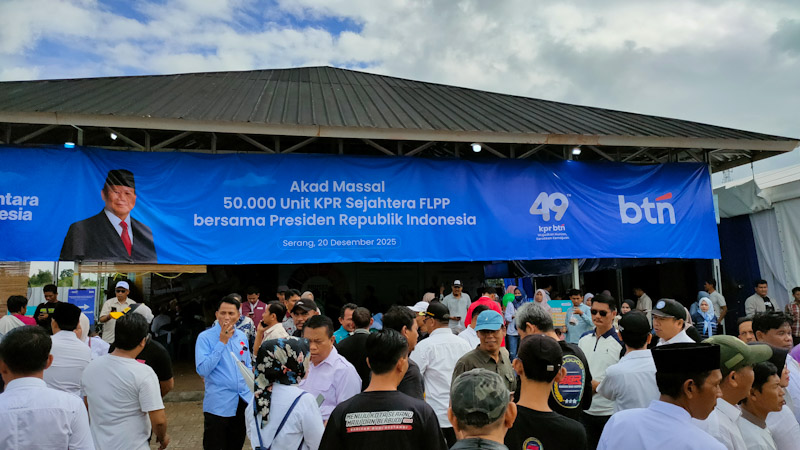 Kinerja BTN Atas Penyaluran KPR Sejahtera FLPP Diapresiasi Presiden Prabowo