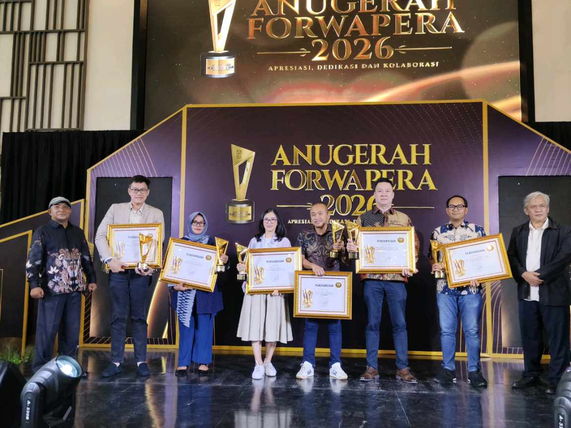 Inilah Penerima Perhargaan Anugerah Forwapera 2026 