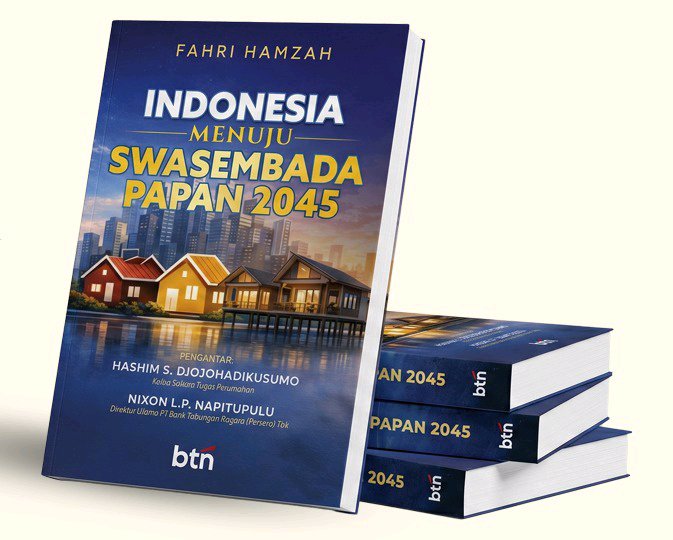 Buku Indonesia Menuju Swasembada Papan 2045 karya Fahri Hamzah