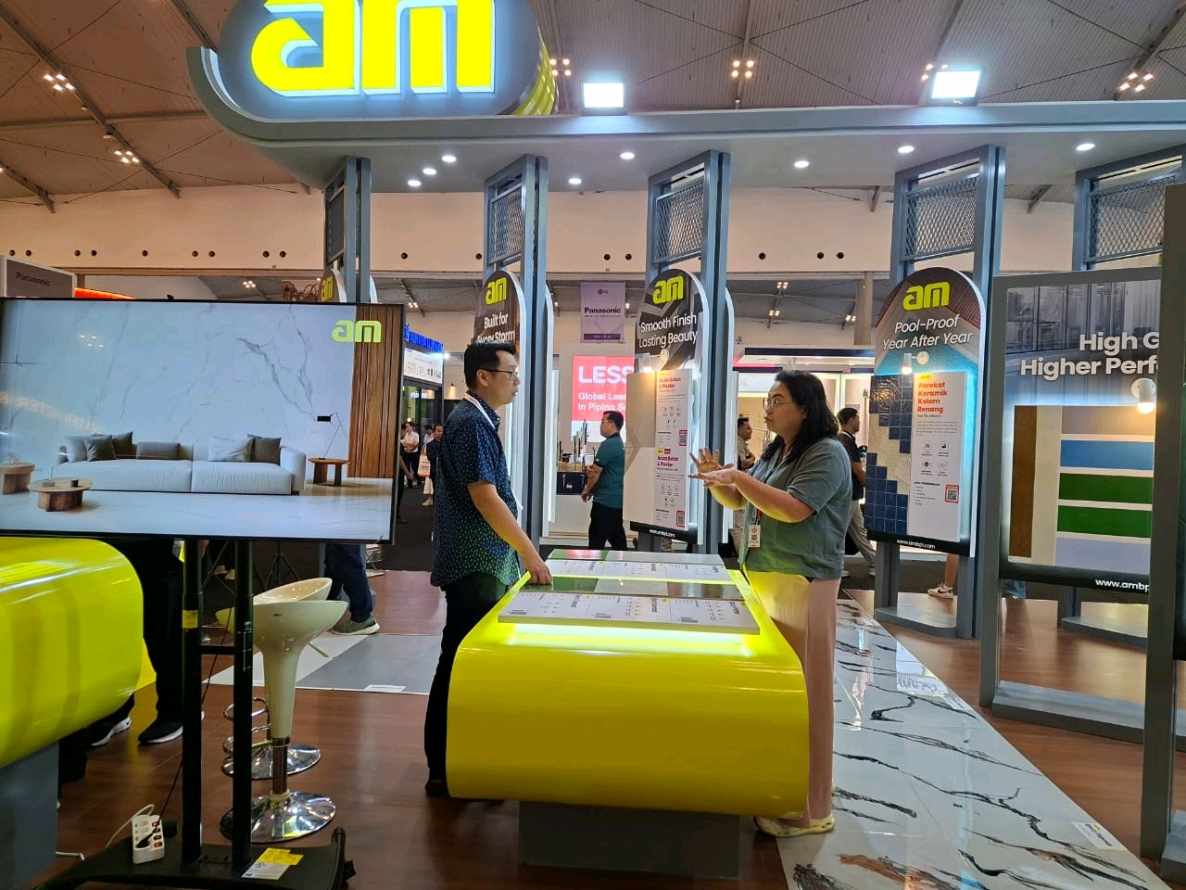 AM Mortar Hadir IndoBuildTech 2026