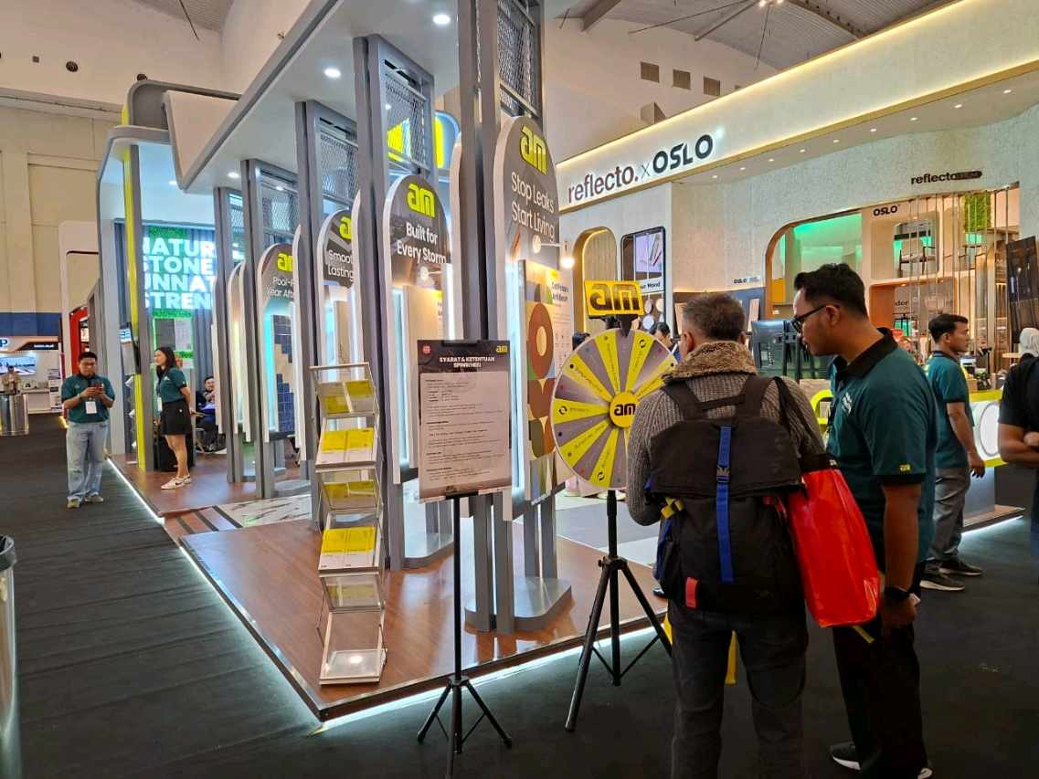 AM Mortar Hadir IndoBuildTech 2026