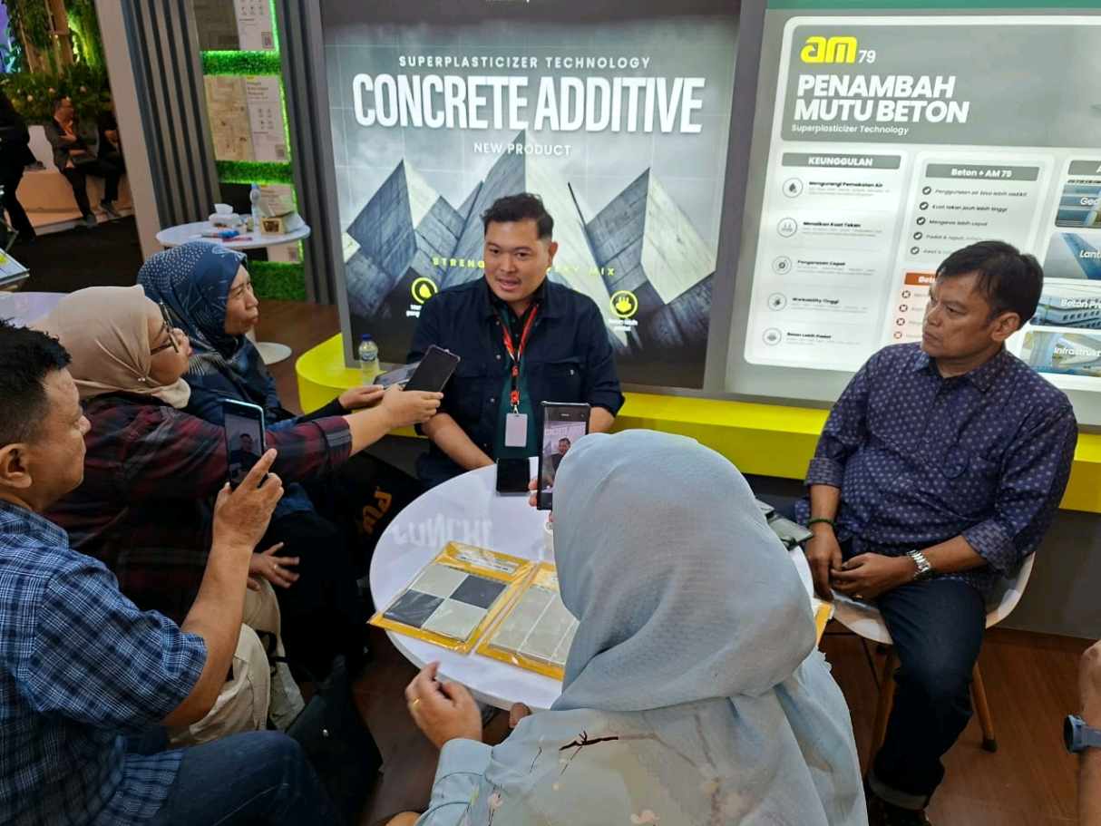 AM Mortar Hadir IndoBuildTech 2026