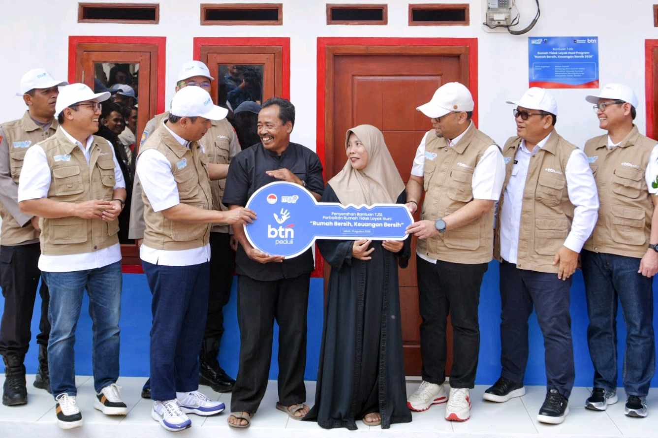 BTN Bersama PPATK Perbaiki 20 RTLH